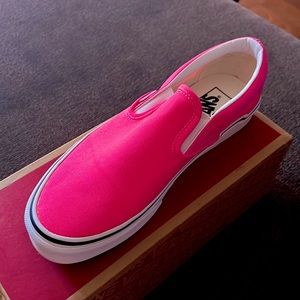 Hot Pink Vans, Size 9